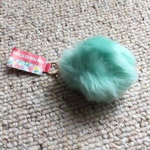 Pom Pom keychain